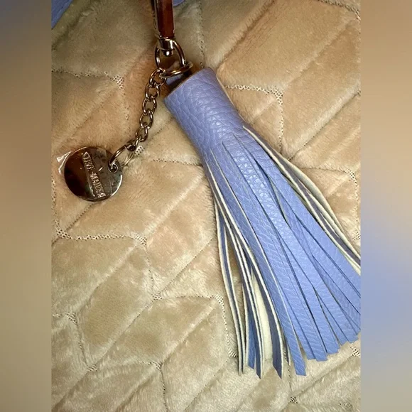 Steve Madden Blue Quilted Crossbody Bag - Picture 3 of 10